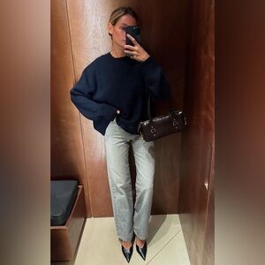 Vintage Y2K Leather Kenneth Cole Bag Clutch Style Purse